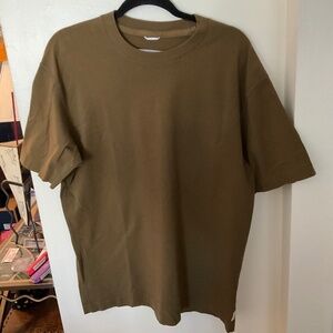 EUC Reigning Champ 100% Cotton Brown T-Shirt Large